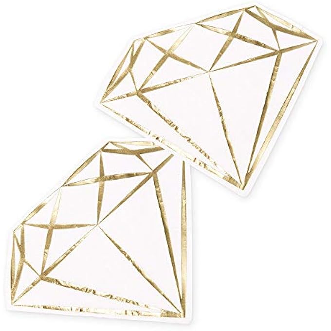 CUTE SPECIAL OCCASION PAPER PARTY NAPKINDIAMONDSET OF 40 - Image 2